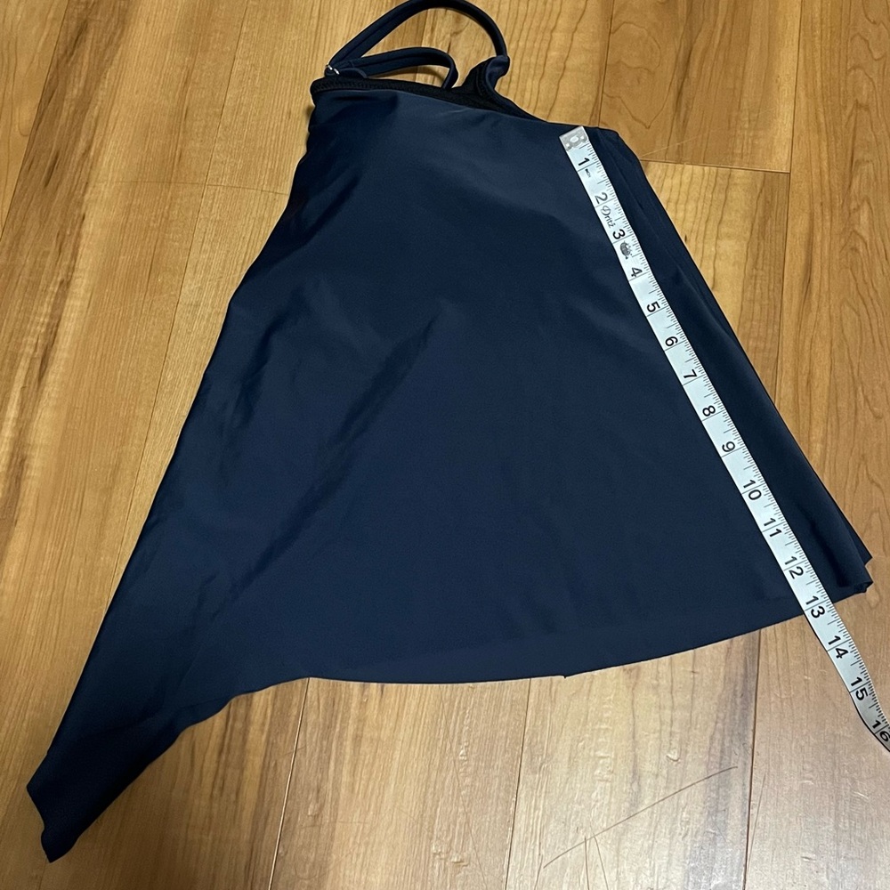 Cupshe One Shoulder Asymmetrical Swim Cover Up Top NWT Size L - Picture 10 of 13